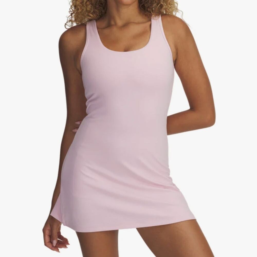 Under Armour Motion Athletic Dress XXL Pink with Shorts Tennis Golf Active NWT